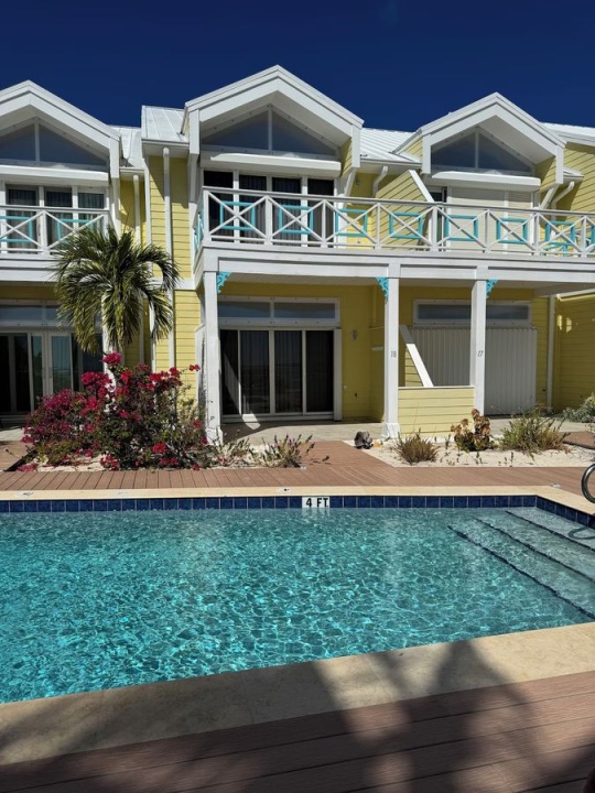 View from Pool to Condo